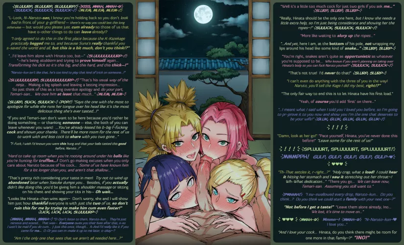 [MxFxFxFxF] Hero of the FUCKING LEAF nation [Naruto][Oral][Cock worship][Hero worship][Tsun, Garbage, Best Girl, and Slut][MtG Caption][Artist: ratatatat74] by MtG-Ti