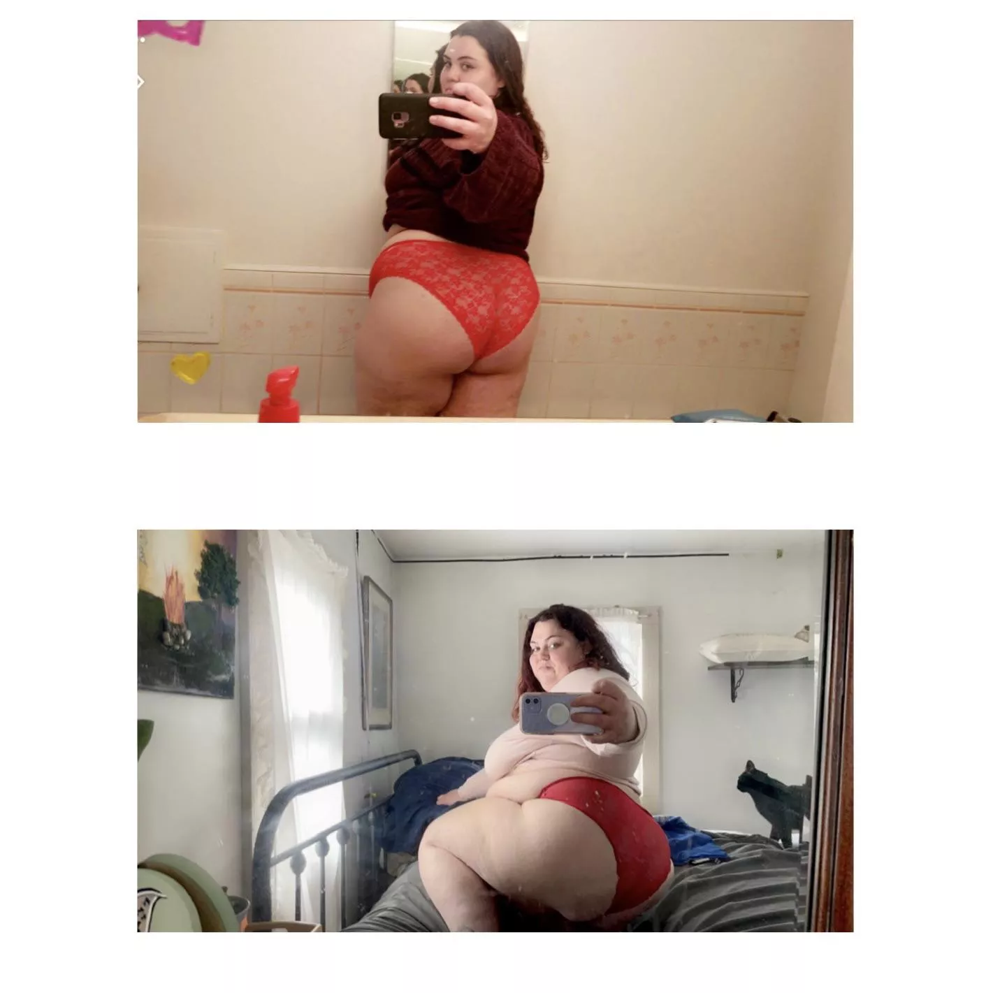 My 100lb weight gain ❤️ posted by mixdp