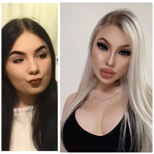 my 2 years bimbofication😱😈❤️ by charlotteventurax