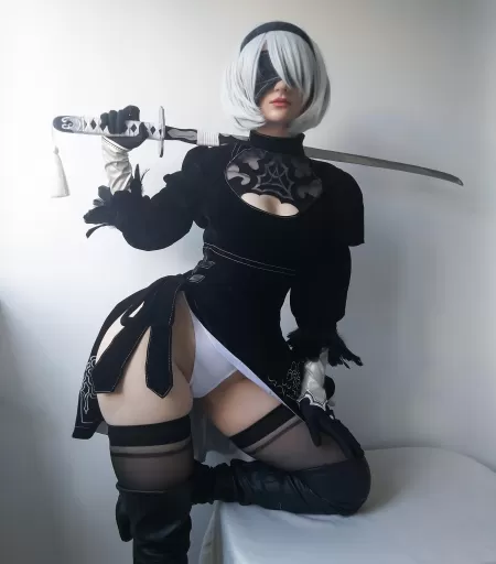 My 2B cosplay~ (ig: epicinternetgf) by aniku_