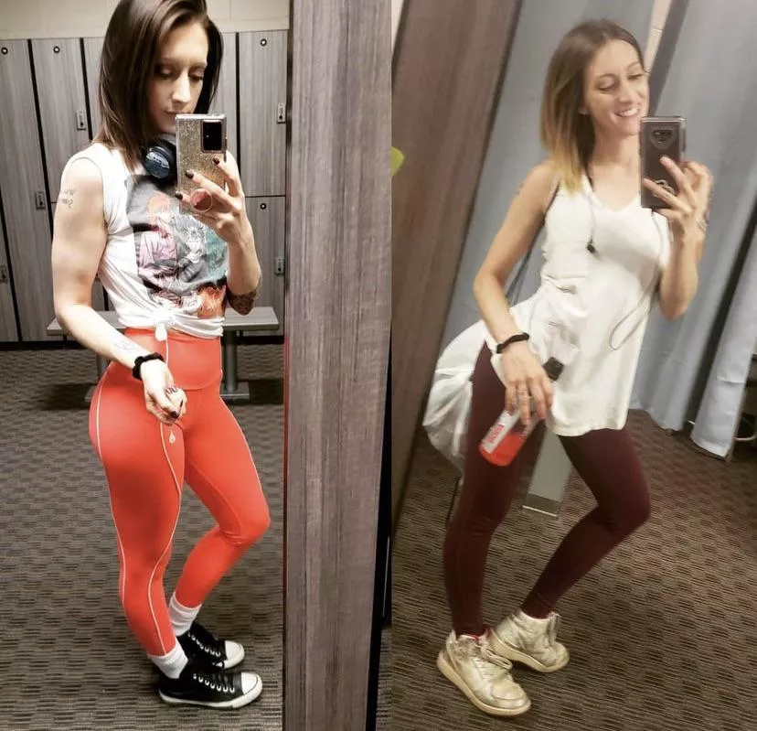 My ass evolving. Right pic is old, left is current… posted by MangoMash_