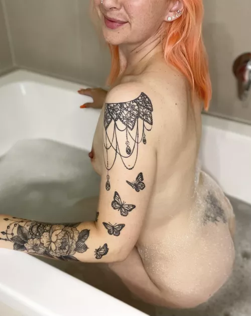 My ass is all soapy 🍑 by cats_and_tatts86
