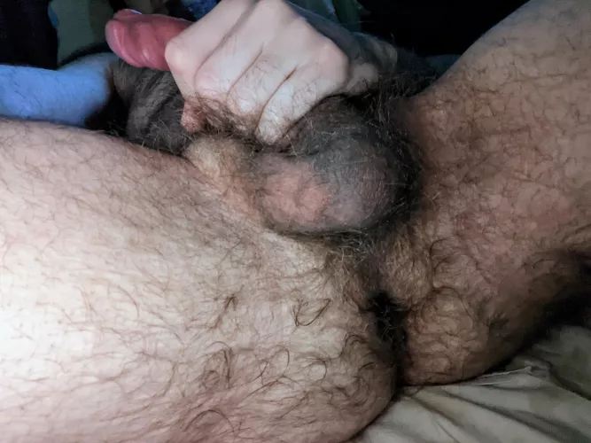 My ass is always so sweaty when I wake up in the morning. by hairybud69
