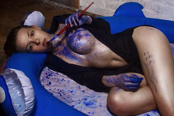 My Baby Lives in Shades of Blue… by dccowen