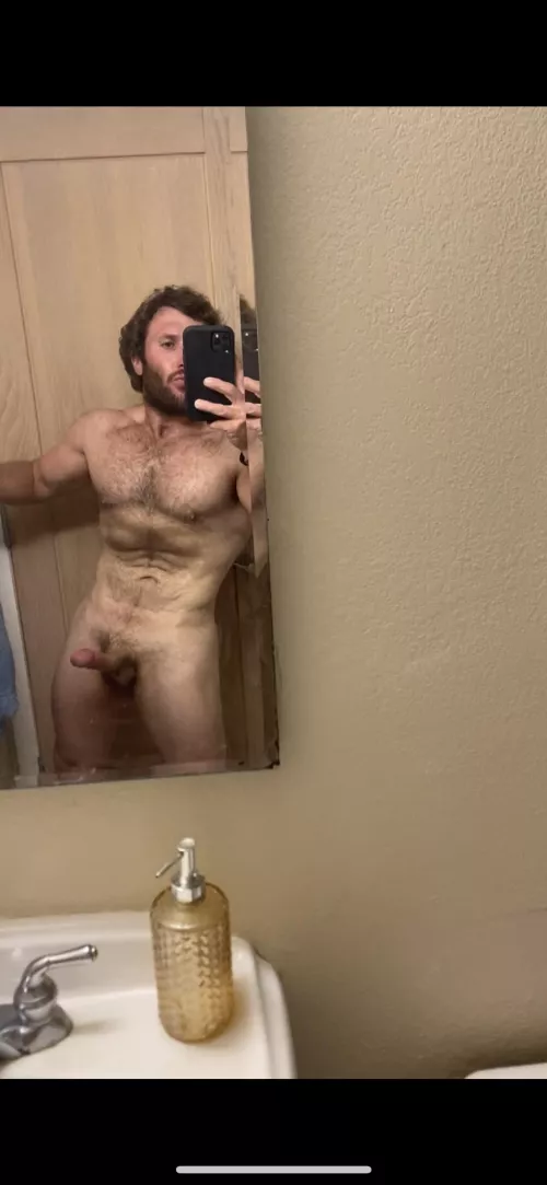 My bathroom is clean and my body is lean.😁 It’s my birthday and I’ve been asked pretty consistently lately to show off more of my body so I figured I’d make today the day. This is my first actual x rated post, but it was finally that time so I h by Many-Battle-9852