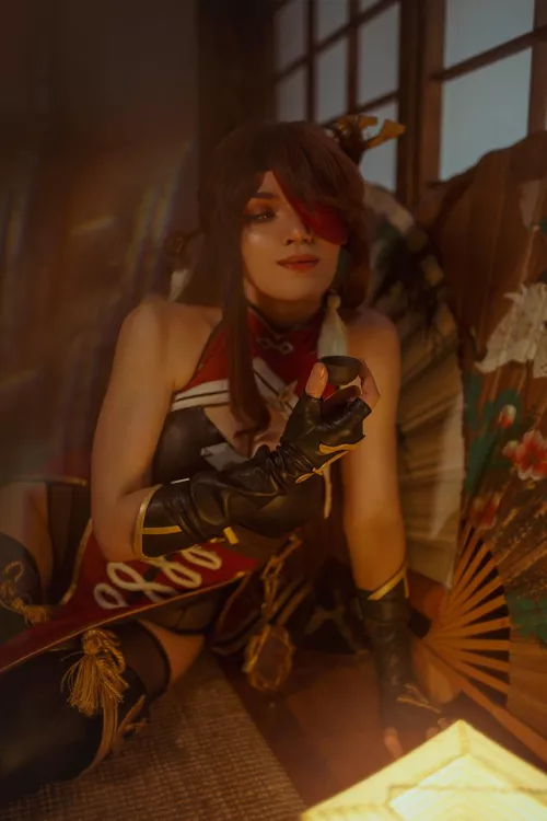 My Beidou cosplay! by l0rrka