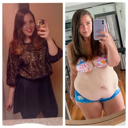 My belly is growing again 😇 by cjccannot