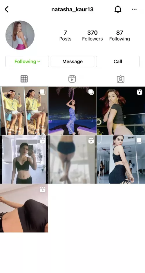 My best shared me this that’s my gf’s insta ID : natasha_kaur13 she is posting exposing pics secretly without telling me and not telling me and my friend refuse to send me her pics so I want you all to go and fuck my gf and talk to her and test her l by Mighty_001