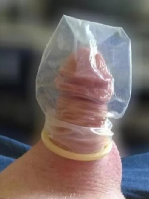 My bf [25] trying a condom on 🥺 by jessv-666