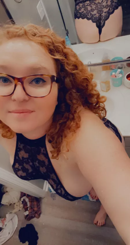 My bf says I look cute but I say I look feisty. What do you think? by RedOnTheHead333