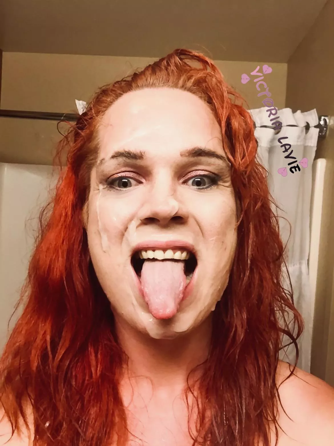 My bf🍆💦❤️nutted on my face on Valentine’s posted by Vicky_bandz777