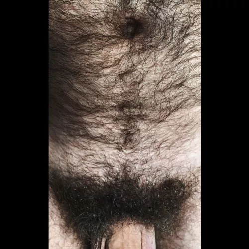 My big ol' softie & full bush. by jerseyjaxoff