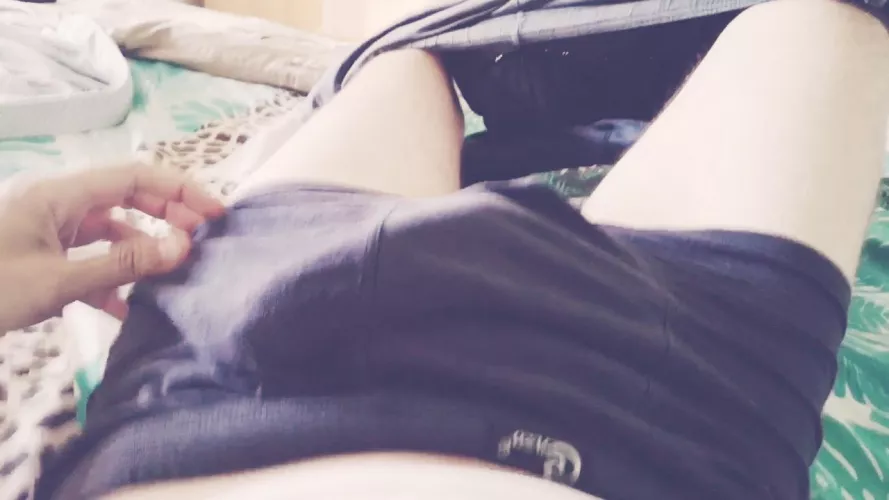 My blue Enzo's (and my bulge🍌) by captainmike161