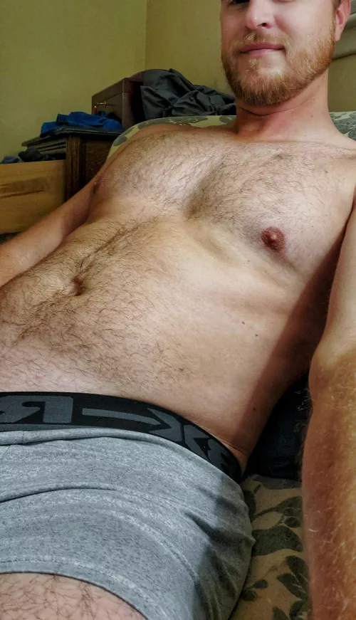 My body hair isn't isolated to just my chest 😄 by ferda_snipes2