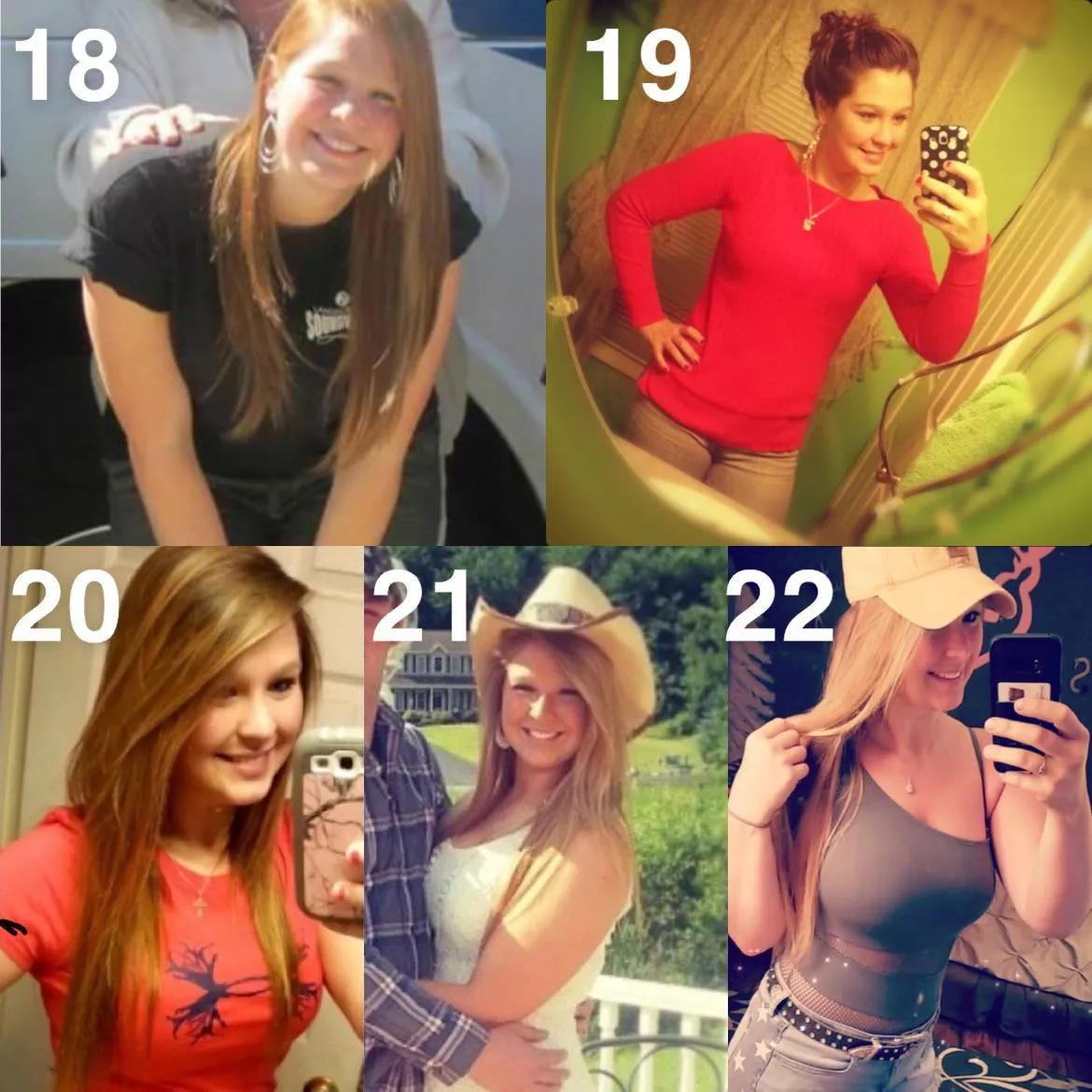 My boobs grew from a 32B Cup to a 36DD from the age of 18-22. Please post questions and comments in the comment section. Just to avoid repeat questions. posted by JessicaTheSwapper