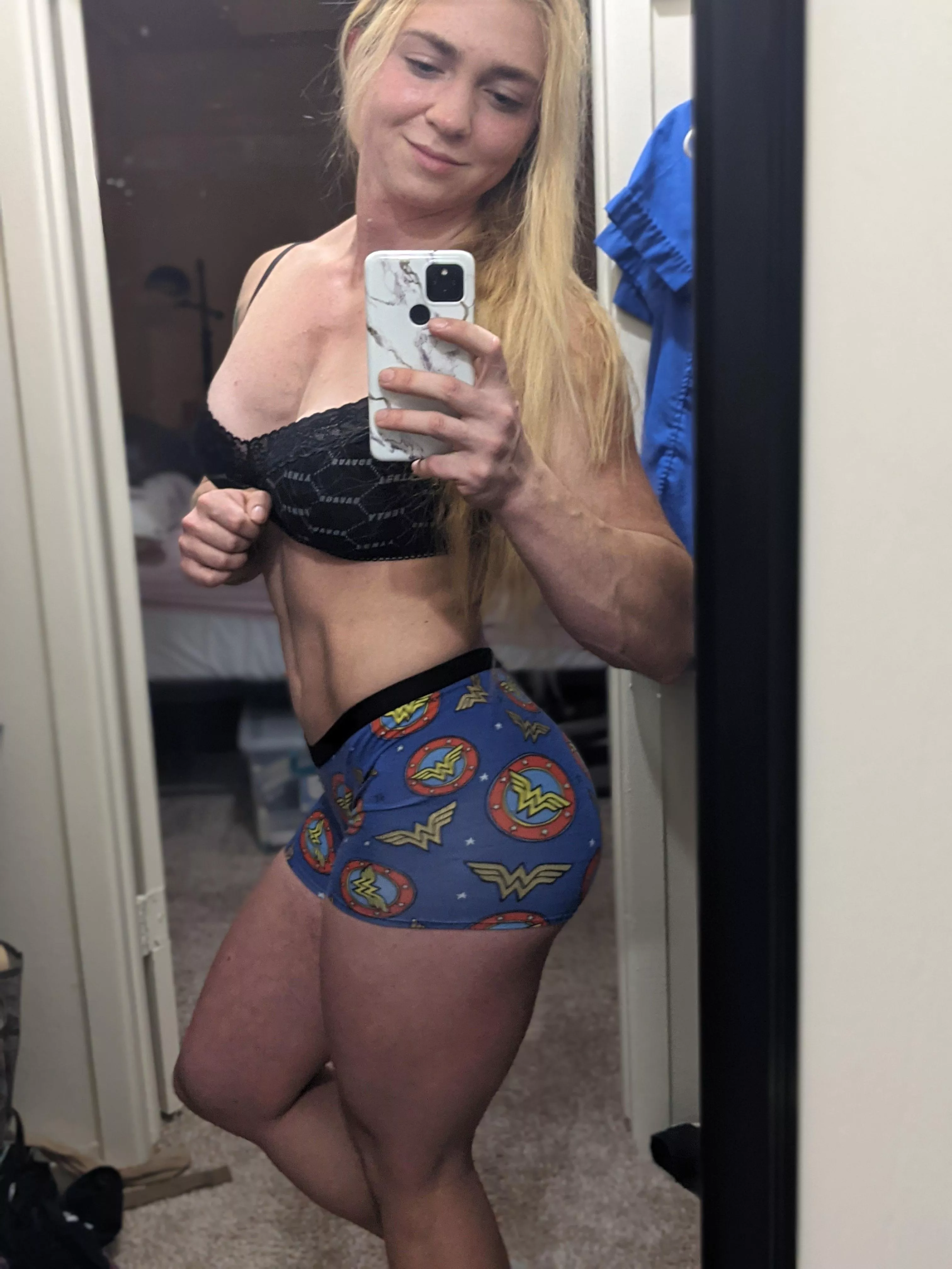 My boyshorts match my personality ;) posted by izzyisfit