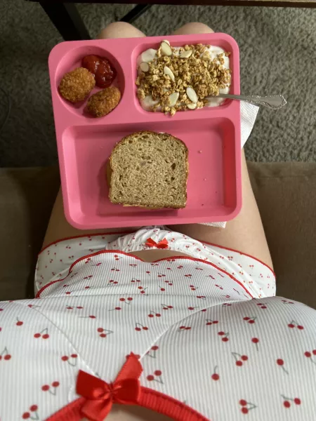 My breakfast today❤️ by StrawbabyKitten