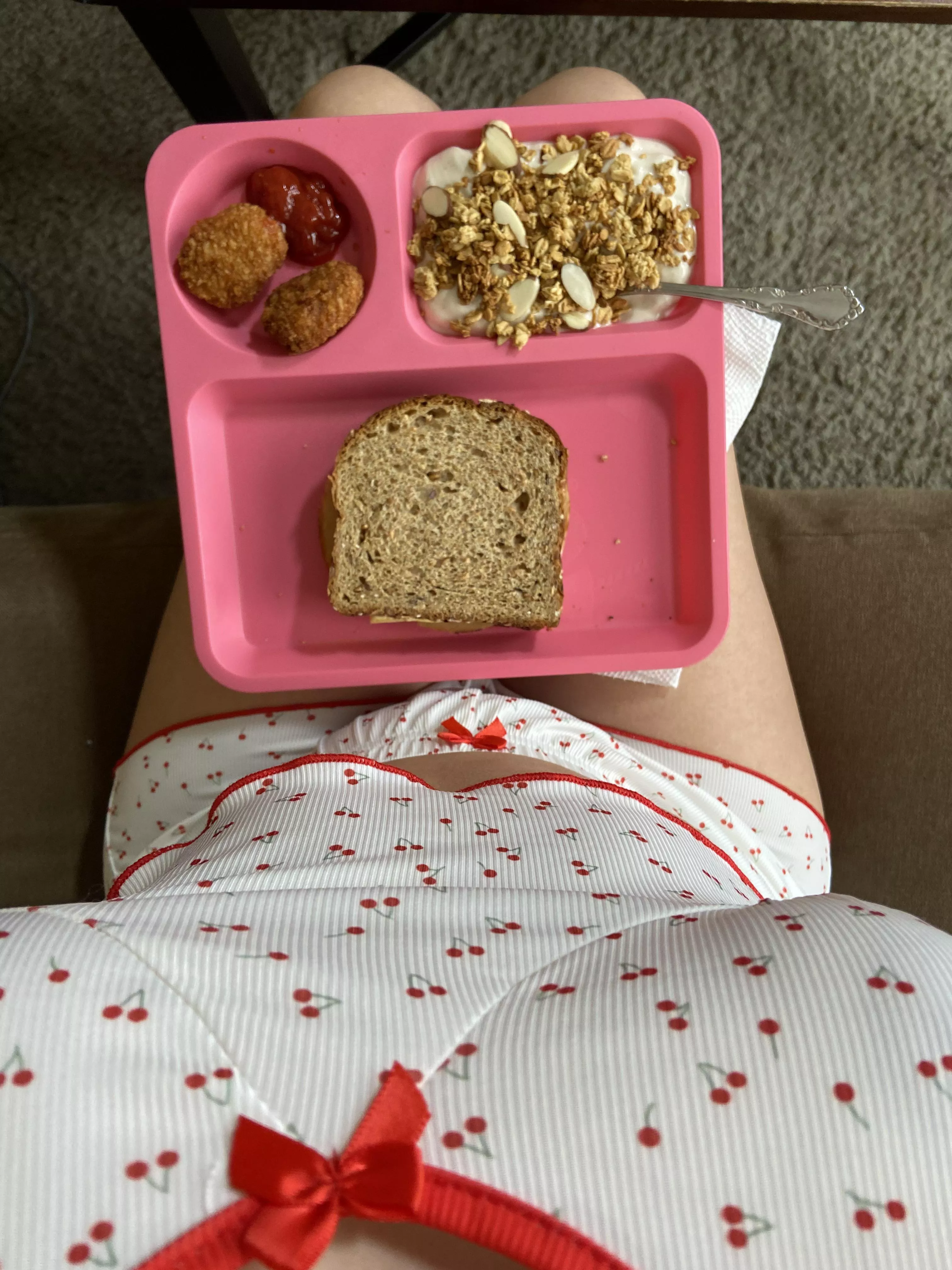 My breakfast today❤️ posted by StrawbabyKitten