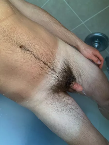 My bush almost covers the full shaft when’s wet 😋 by Ok_Mammoth_2756