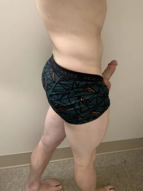 My butt looks best in boxer briefs by thenakedotter