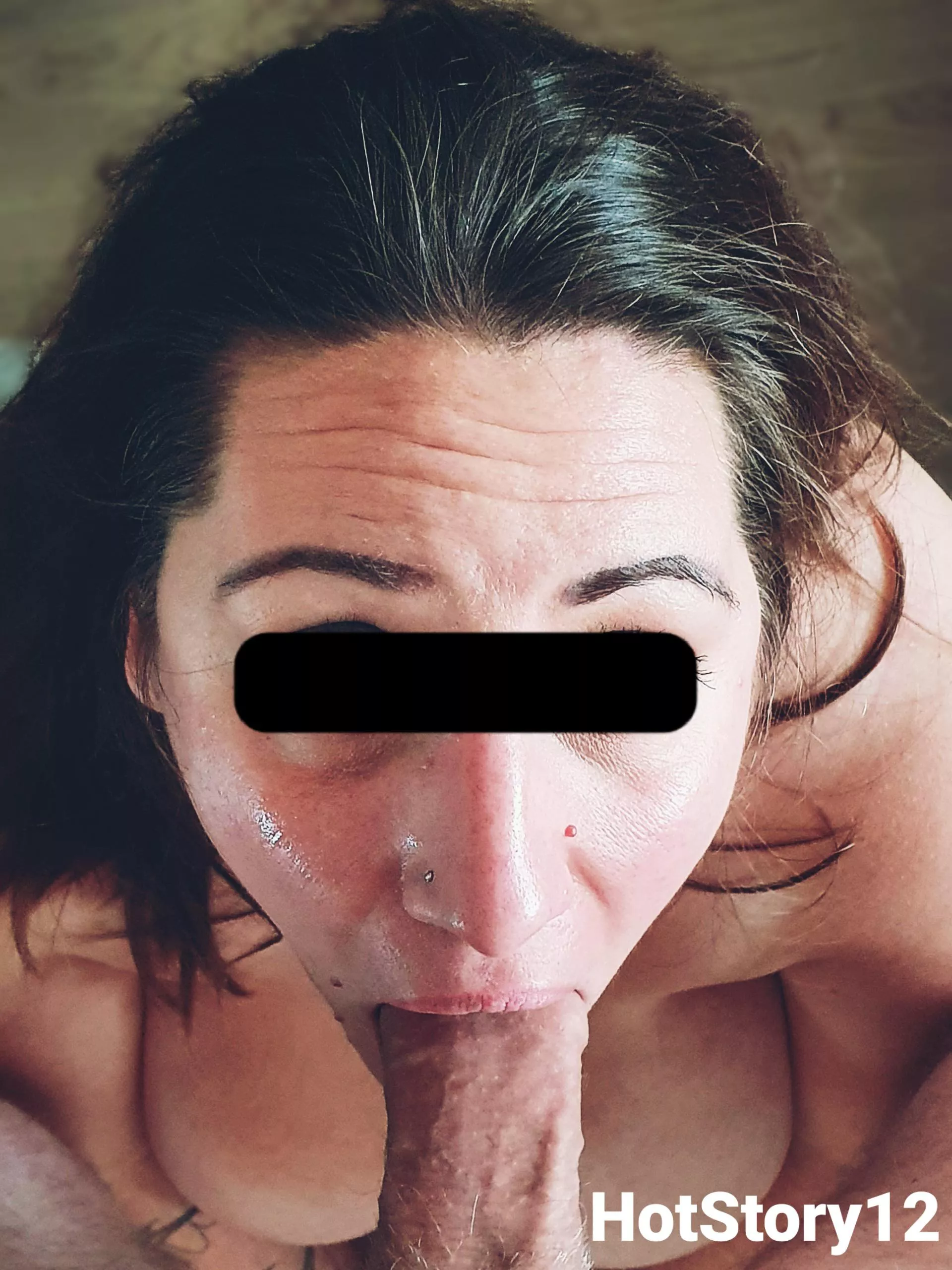 My cheeks are wet from his spit and red from his slaps 🥵 posted by HotStory12