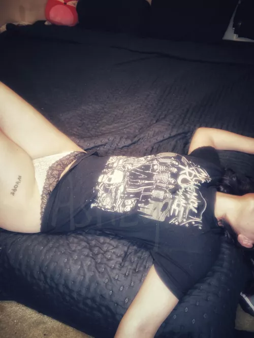 My Chem + being a Nympho ~ That’s it. That’s the whole story on my tattoo xD 🖤 by AshLynn_000