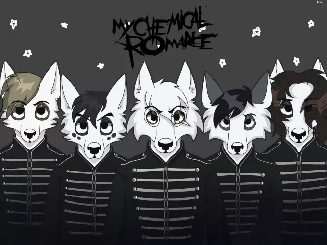 My chemical furries (by me) by 3mondog