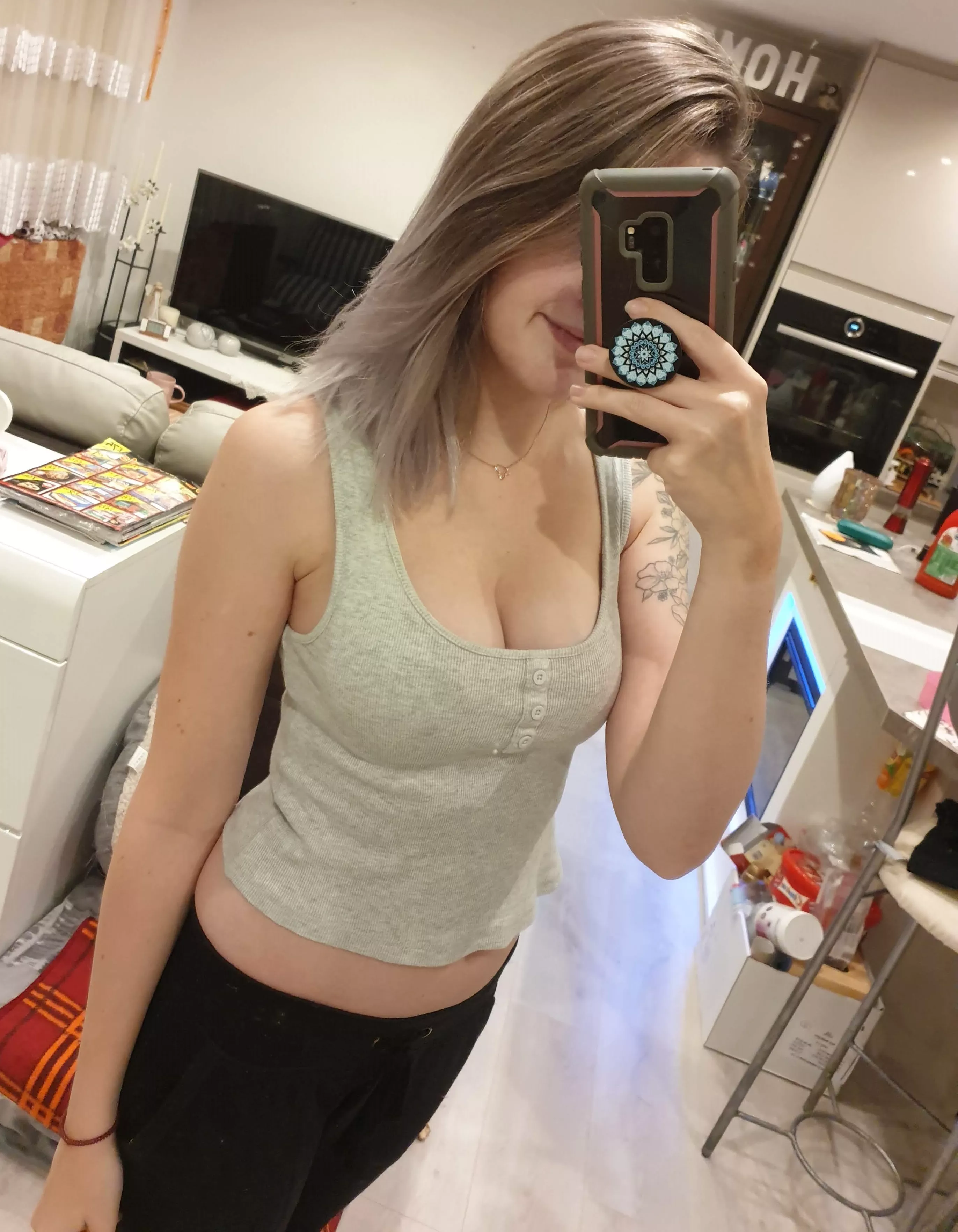 My cleavage... hope you like it [F] posted by [deleted]