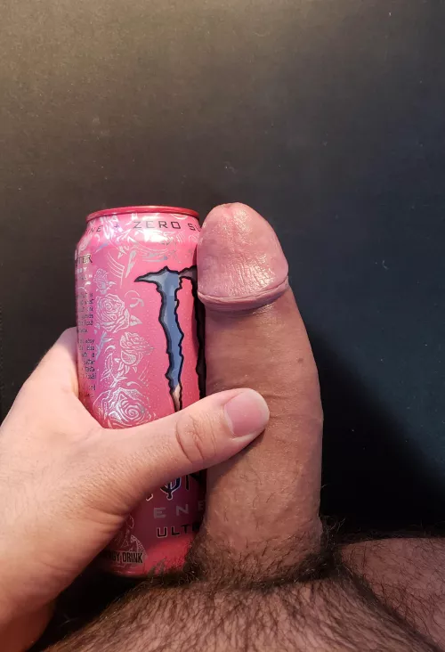 My cock compared to a can. Girth always makes me look smaller in length! by throwquestionacc