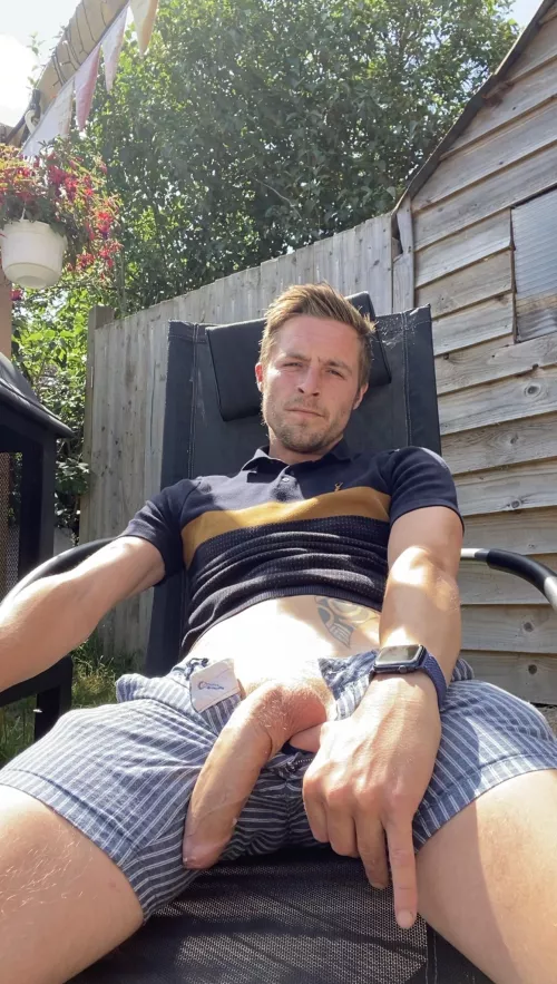 My cock wanted some fresh air 😉 by joshlp11