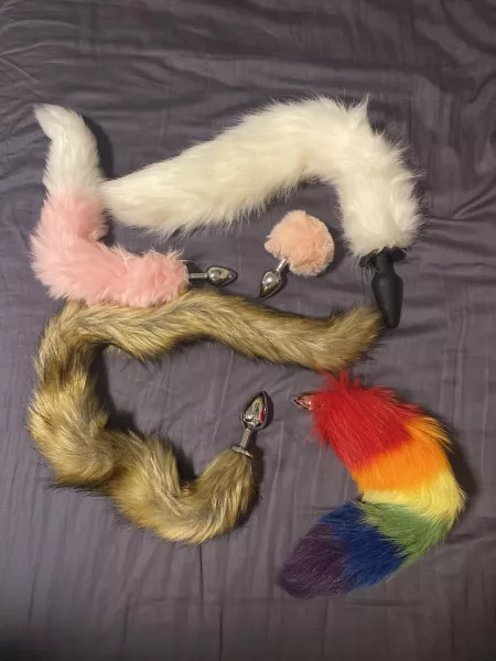 My collection so far 🥰 I love my tails! by mrryanew19