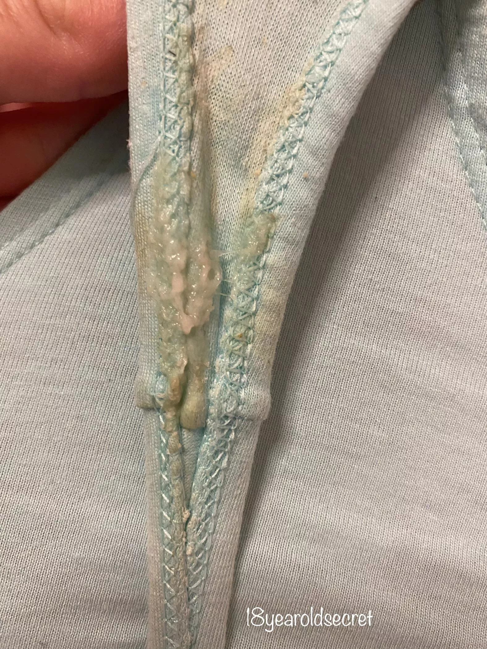 My college girl pussy makes the messiest panties ☺️💦 posted by 18yearoldsecret