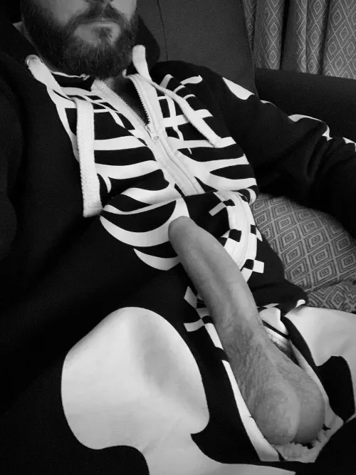 My costume has an extra bone by Hairy-Dude