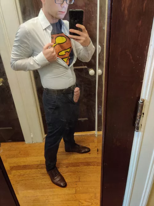 My co-workers wouldn't believe me when I said I was just a mild-mannered journalist... by ----King---