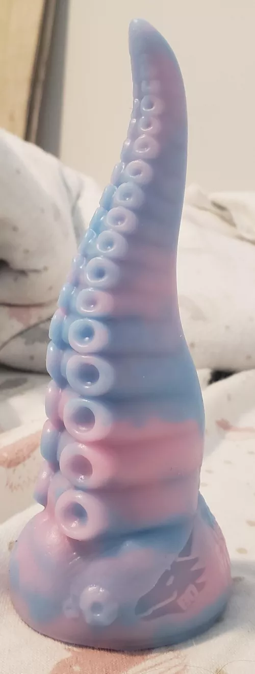 My custom mini Ika arrived! Just in time for Tentacle Tuesday! by skrooker