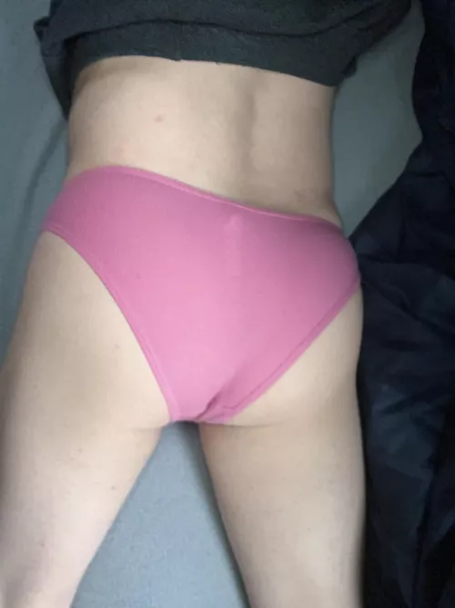 My cute bi butt in panties by HornyPantyNerd