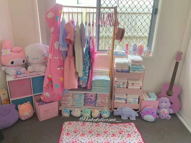 my cute diaper stash hehe by babybellerina_