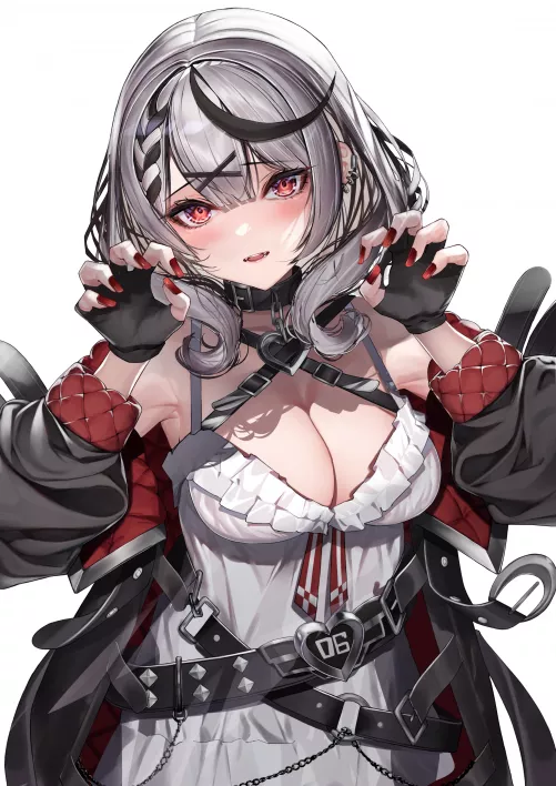 My Cute Orca Can't Be This Hot~❤ (Sakamata Chloe, Hololive Vtuber, 6th Generation) by Key_Temperature_1845