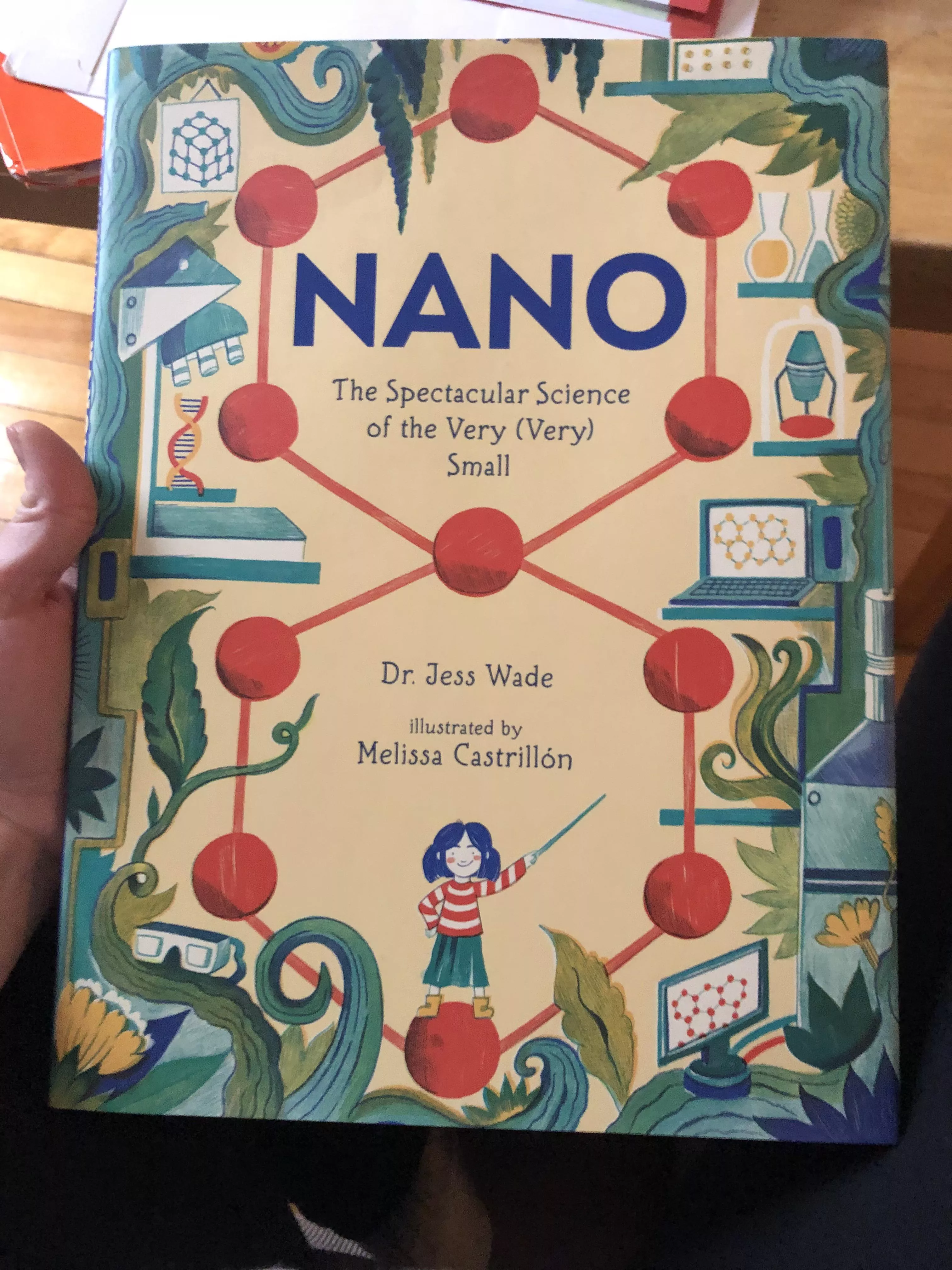 My Daddy is a nanochemist and I do not understand what he does 😞. Found this gem so now he can teach me 😇. Can’t wait for tonight! posted by nausicaa_92