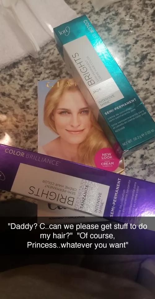 My Daddy spoils me🥰 by Cherry_Calypso