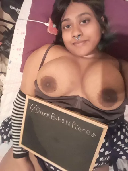 My dark areolas are at your service! 😘😋 by Serious-Cup1291