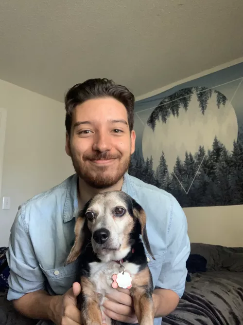 My dog says ‘Hi Reddit’ by BaseballGuy97