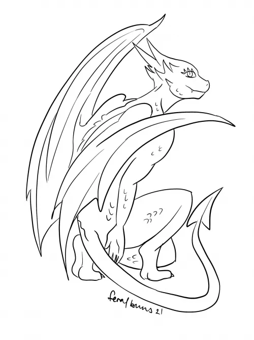 My dragon anthro! What color should I make them? by feralbuns