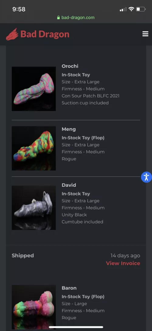 My drop pickups from today, I like my toys big but this Meng in medium firmness might be too much! by Difficult_Cell_5537