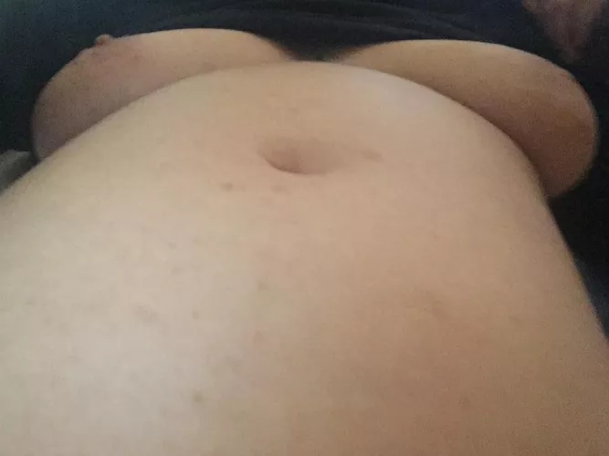 my empty belly and tits lol i'm on snap: tinytummy22 by tinytumm