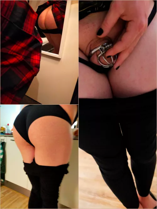 my enslaved sissy Ariane morning verification. by The_OG_DaddyDave