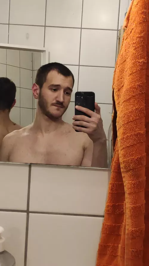 My father's genes are catching up and I'm starting to lose hair :< figured it's time to cut them by EdensOutcast