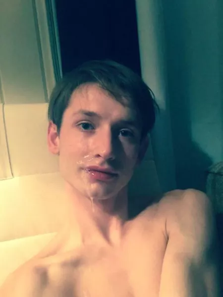 My favorite place, after a real man just came on my face😇🧚🏼‍♂️ by Present-Pen-7214