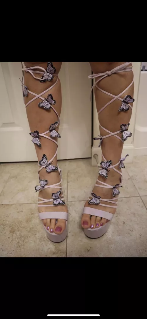 💟My favorite purple heels 😈 by KittyKatyiaV2