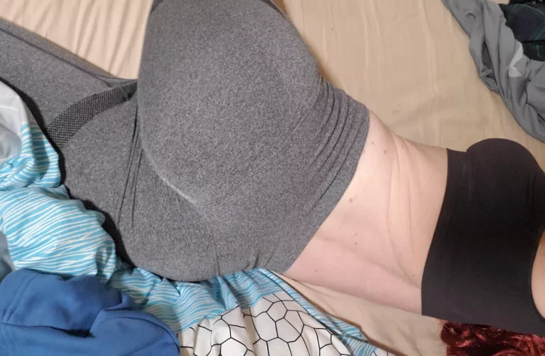 my favorite yoga outfit by Redhead_booty